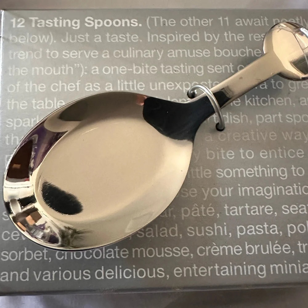 Crate & Barrel 12 Tasting Spoons